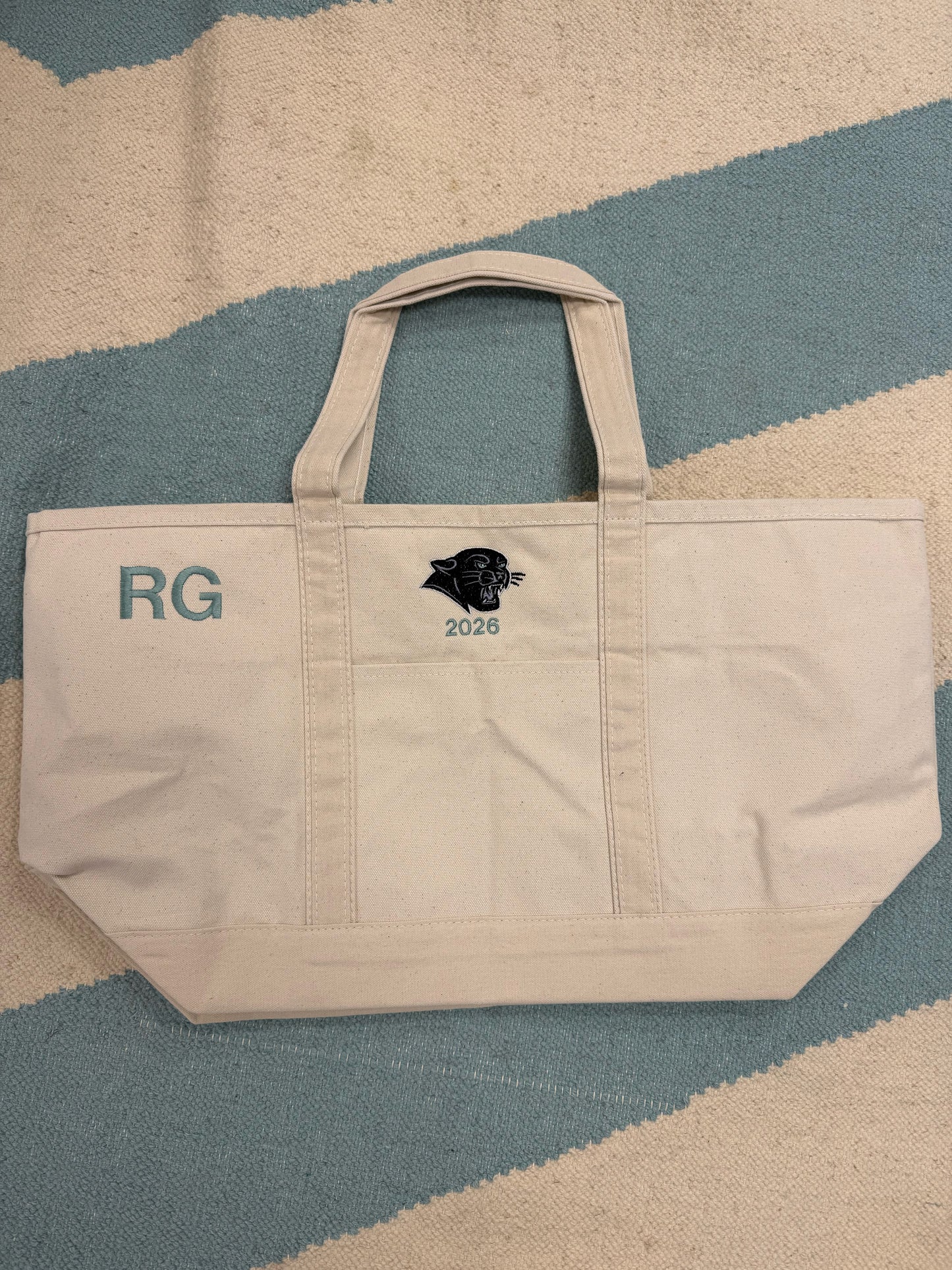 Large Canvas Tote Bag