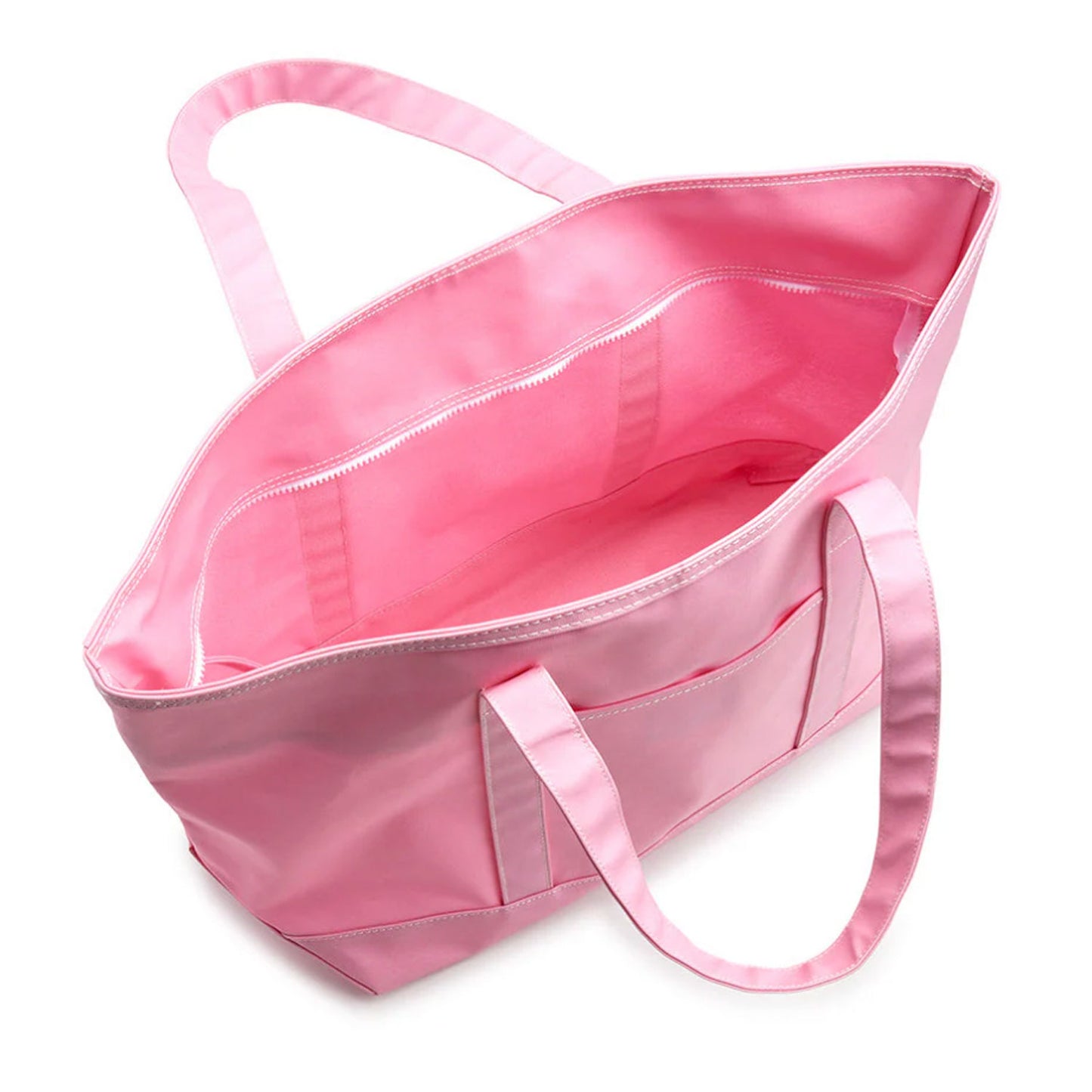 Coated Canvas Maxi Tote