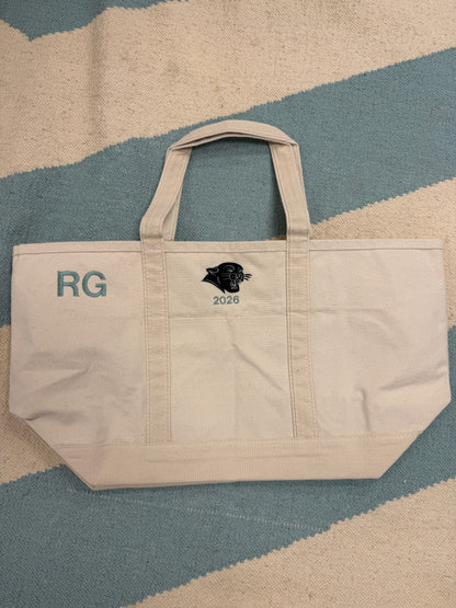 Large Canvas Tote Bag
