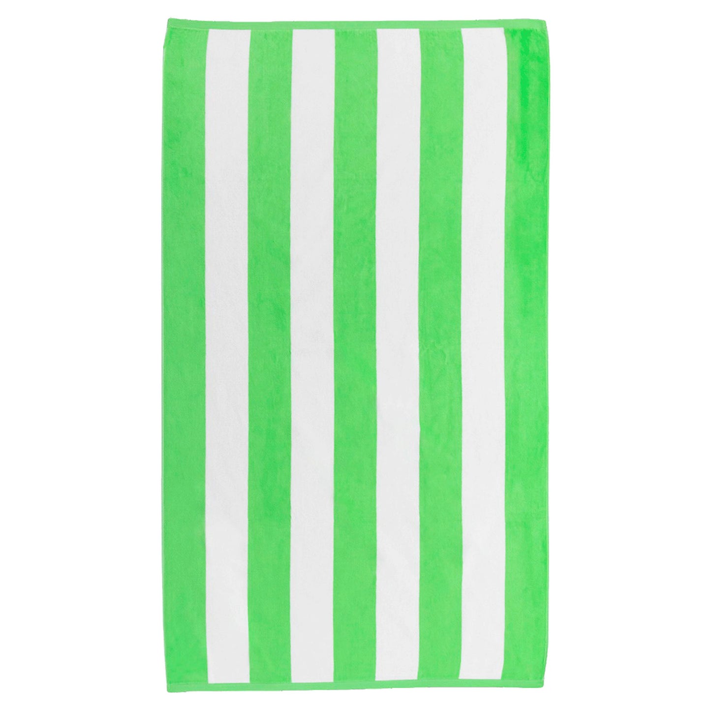 Cabana Stripe Terry Velour Beach Towel