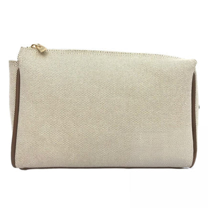 Linen Canvas Cosmetic Pouch