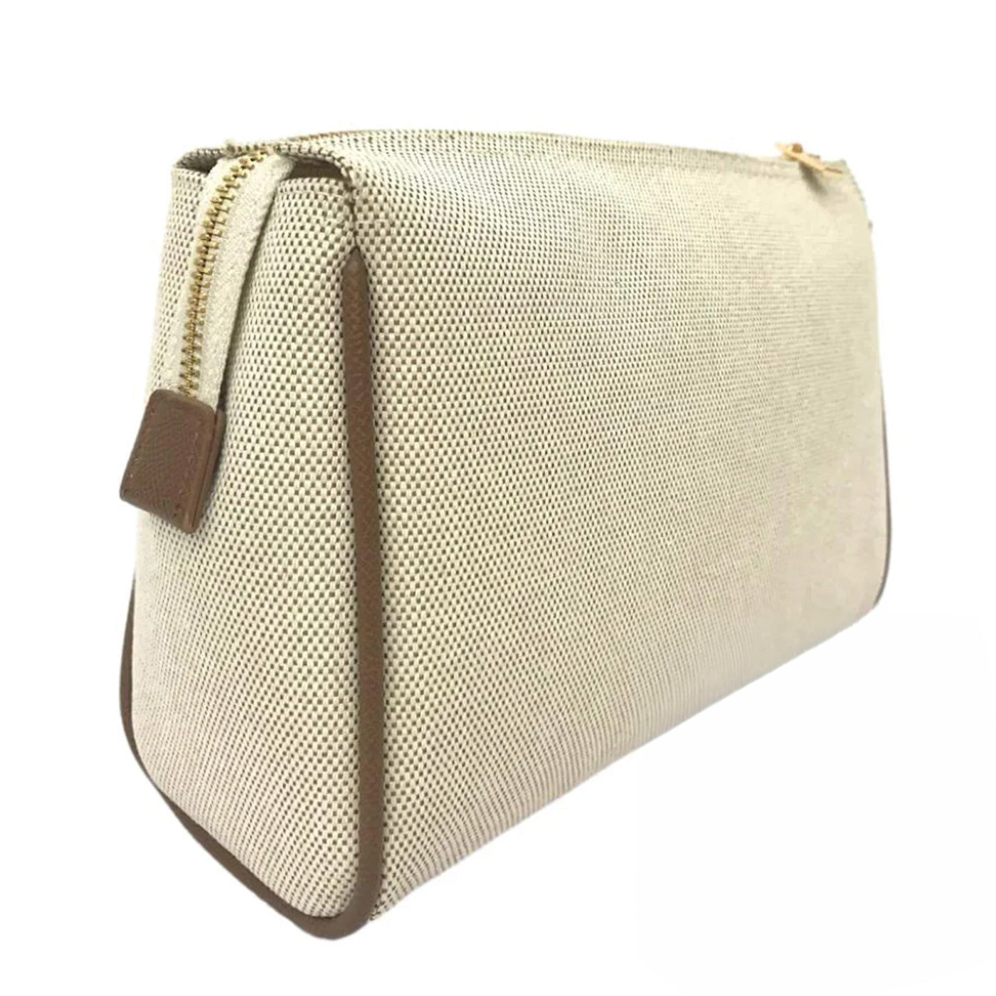 Linen Canvas Cosmetic Pouch