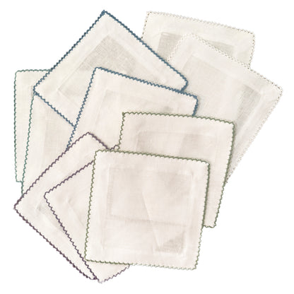 Picot Edge Cocktail Napkin