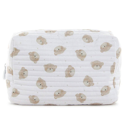 Large Quilted Zip Pouch