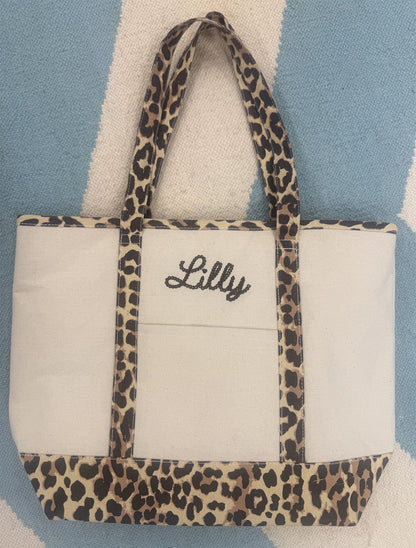 Leopard Tote Bag