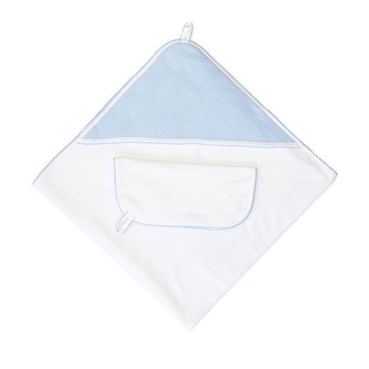 Nella Pima Bubble Hooded Towel