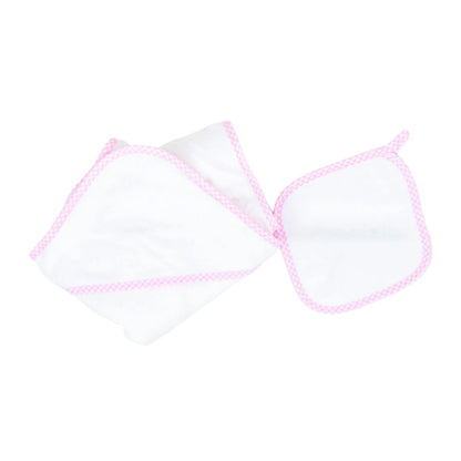 Gingham Hooded Towel